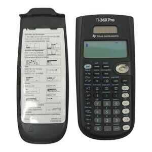 Texas Instruments TI-36X Pro Scientific Calculator Solar Powered Sleeve Cover